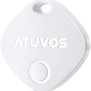 ATUVOS 1 Pack Key Finder, Bluetooth Tracker Pairs with Apple Find My (iOS Only)