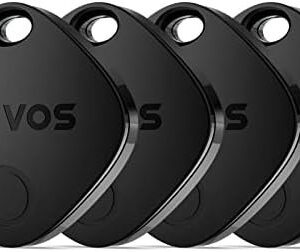 ATUVOS Key Finder, Bluetooth Tracker Works with Apple Find My (iOS only), IP67