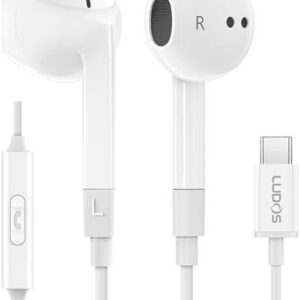 LUDOS FEROX USB C Headphones, 5 Years Warranty, USB-C Earbuds for iPhone 15 Pro