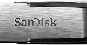 SanDisk 256GB Ultra Flair USB 3.0 Flash Drive - SDCZ73-256G-G46, black