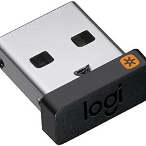 Logitech Unifying Receiver, 2.4 GHz Wireless Technology, USB Plug Compatible