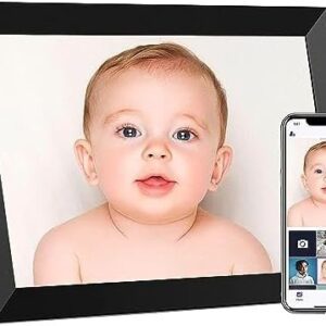 UCMDA Digital Photo Frame - 10.1 inch Smart WiFi Cloud Digital Picture Frame