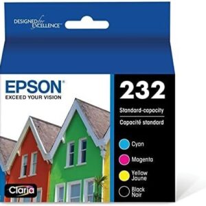 EPSON 232 Claria Ink Standard Capacity Black & Color Cartridge Combo Pack