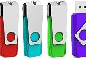 Aiibe 5 Pack 64 GB Flash Drive 64GB USB Flash Drive Thumb Drive 64 GB USB 2.0