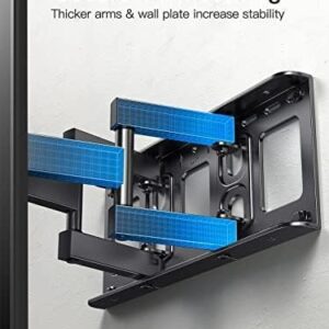 Pipishell TV Wall Mount for 26-65 inch LED LCD OLED 4K TVs up to 99lbs, Full