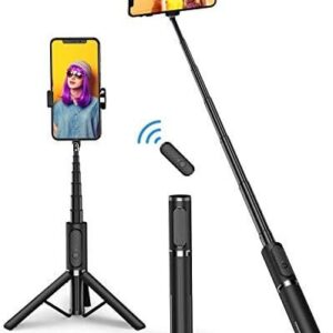 ATUMTEK Selfie Stick Tripod, Extendable 3 in 1 Aluminum Selfie Stick