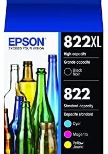EPSON 822 DURABrite Ultra Ink High Capacity Black & Standard Color Cartridge