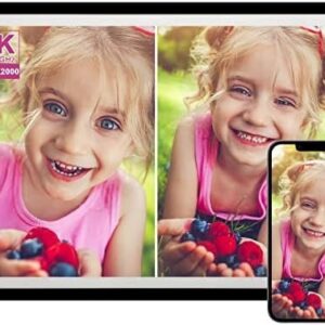 32GB 13.5 Inch Wi-Fi Digital Picture Frame with 3K IPS LCD Touch Screen