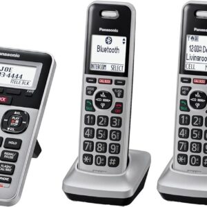 Panasonic KX-TG994 DECT 6.0 Bluetooth 4-Handset Phone Bundle