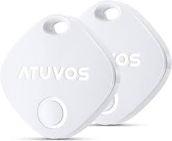 ATUVOS 1 Pack Key Finder, Bluetooth Tracker Pairs with Apple Find My (iOS Only)