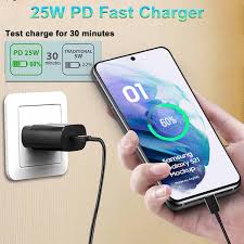 25W Charger Fast Charging USB C Charger Compatible with Samsung Galaxy