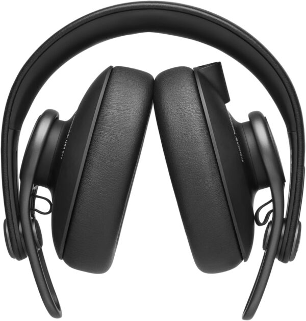 AKG Pro Audio K371 Wired Over-Ear, Closed-Back, Foldable Professional Recording Studio Headphones, Studio Monitor Mixing, Podcast, DJ Stereo Headsets, Black - Image 4