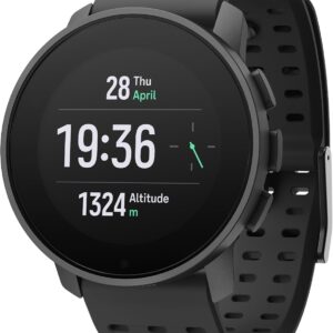 SUUNTO 9 Peak Pro GPS Sports Watch, Up to 30 Days Long Battery Life, 95+ Multisport Watch w/Training Workout Analysis,Advanced Health & Recovery Support, Wrist Heart-Rate Measurement, Black