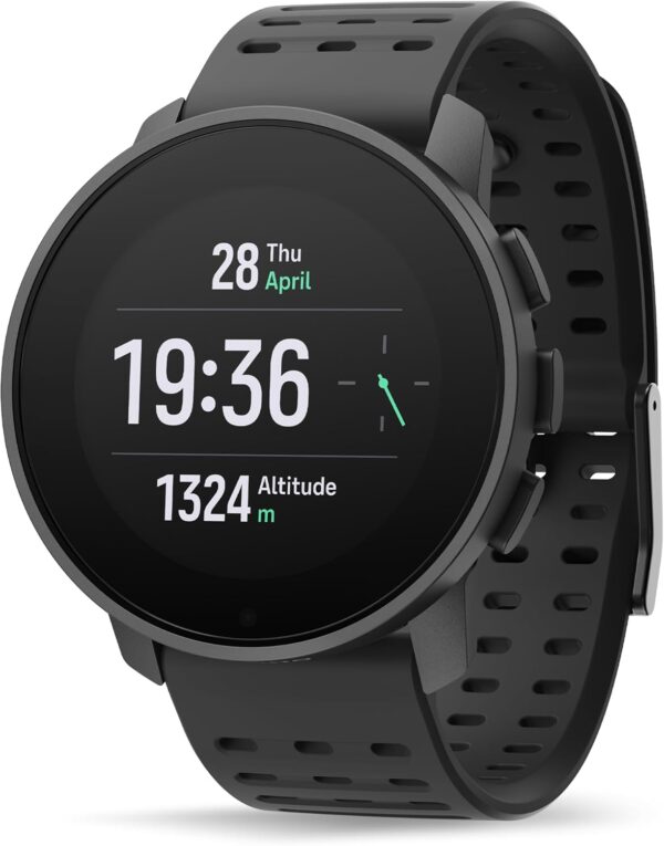 SUUNTO 9 Peak Pro GPS Sports Watch, Up to 30 Days Long Battery Life, 95+ Multisport Watch w/Training Workout Analysis,Advanced Health & Recovery Support, Wrist Heart-Rate Measurement, Black