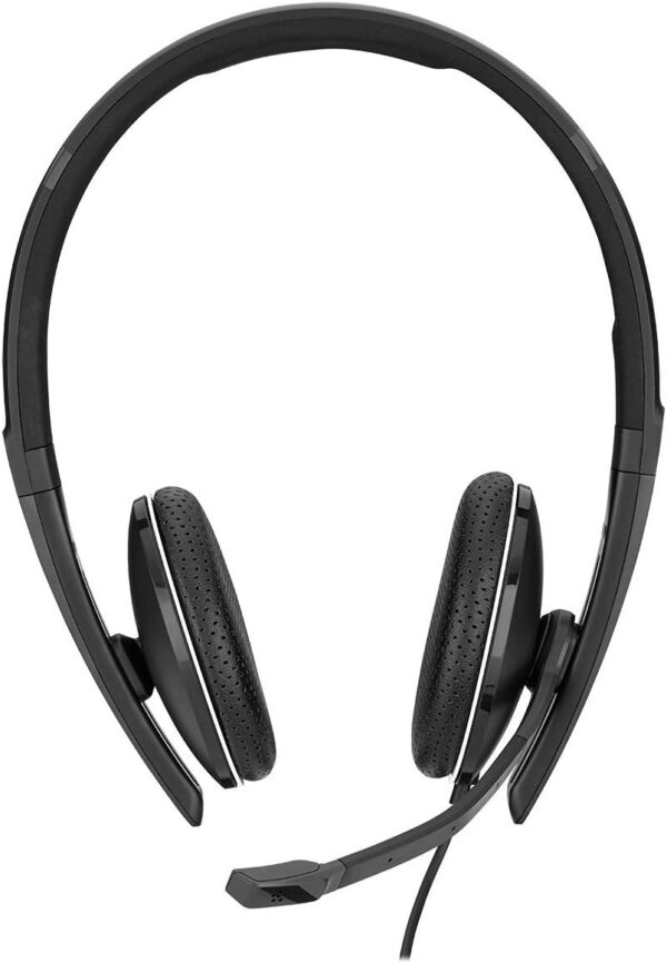 Sennheiser SC 165 USB (508317) - Double-Sided (Binaural) Headset for Business Professionals | with HD Stereo Sound, Noise-Cancelling Microphone, & USB Connector (Black) - Image 4
