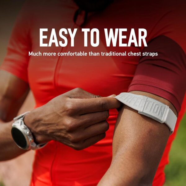 COROS Heart Rate Monitor, Comfort, Easy to wear, Auto-wear Detection, Advanced Sensor, Precise Data, Bluetooth, 38 Hours Battery Life, Connects up to 3 Devices at Once, for Run and Bike - Image 2