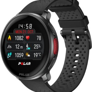 POLAR Sport Watch with GPS, Heart Rate Monitor, and Extended Battery Life, SmartWatch for Men and Women, Offline Maps, Running, Triathlon Watch