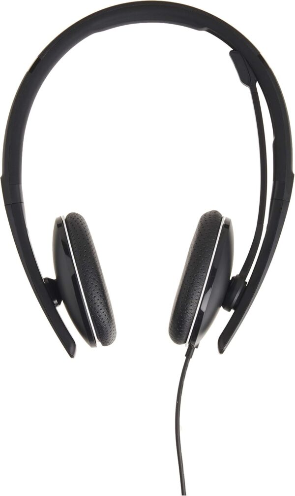 Sennheiser SC 165 USB (508317) - Double-Sided (Binaural) Headset for Business Professionals | with HD Stereo Sound, Noise-Cancelling Microphone, & USB Connector (Black) - Image 3